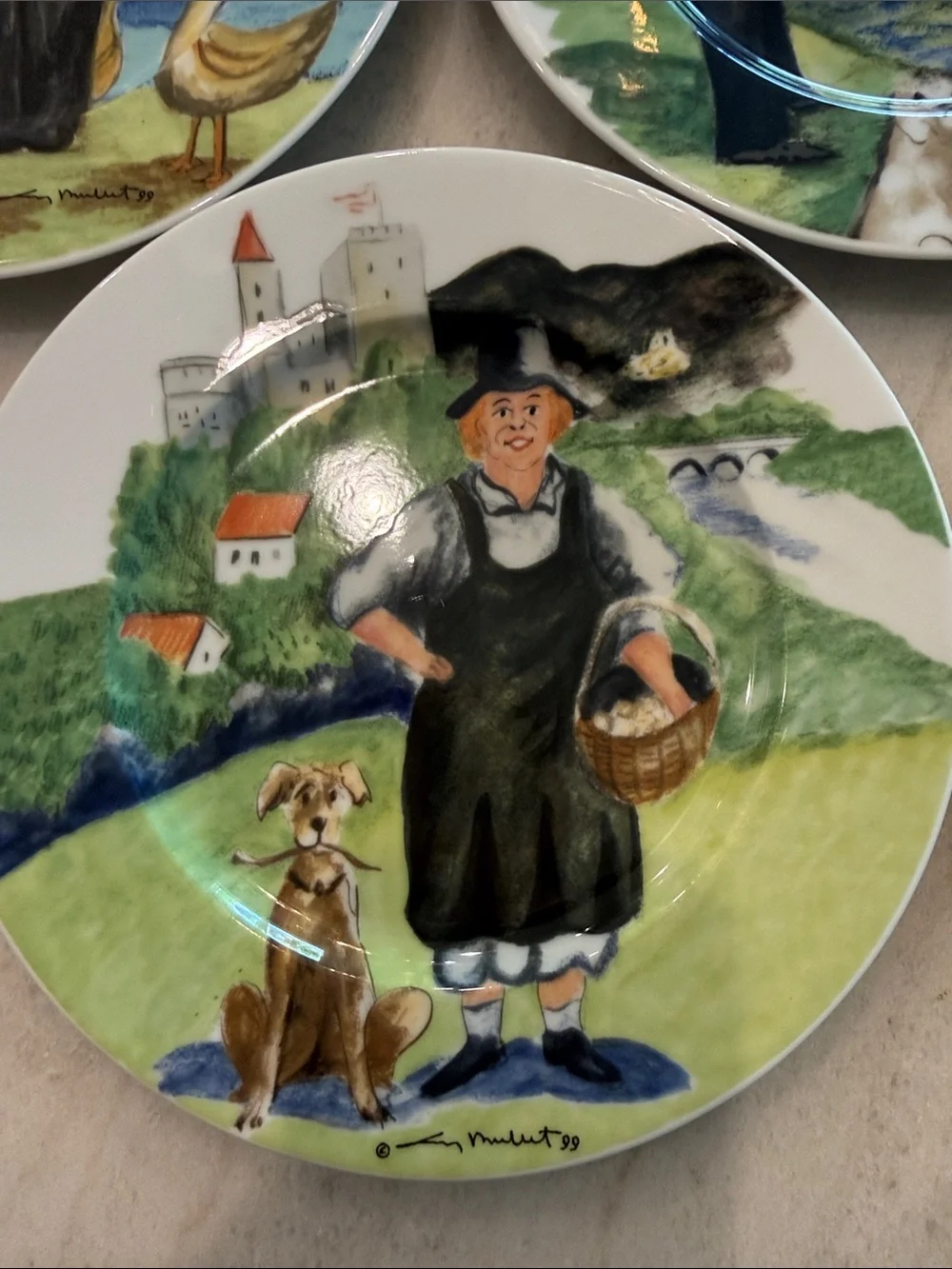Williams Sonoma - Perigord Guy Buffet Salad Plates.